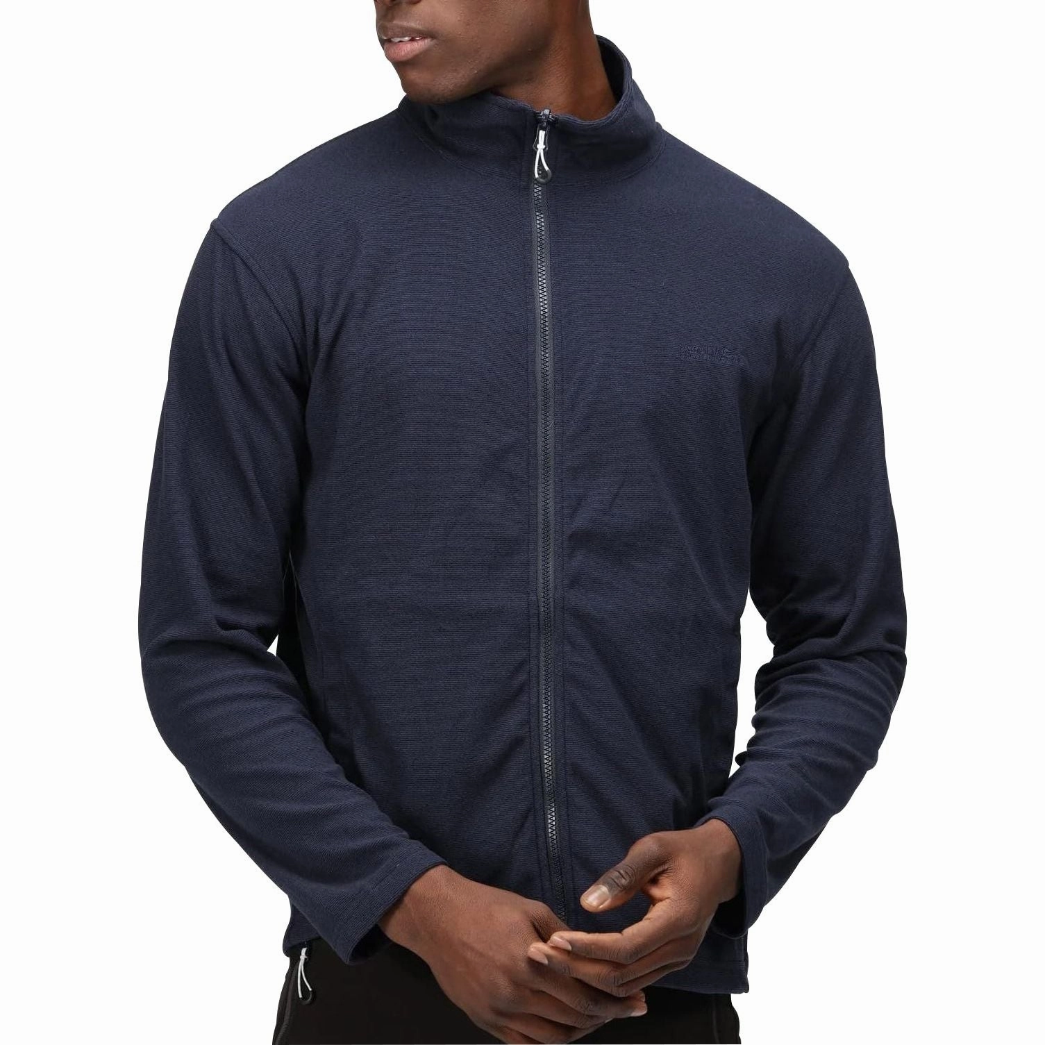 Adjustable hood design Regatta Telmar IV 3 In 1 Mens Waterproof Jacket - Navy