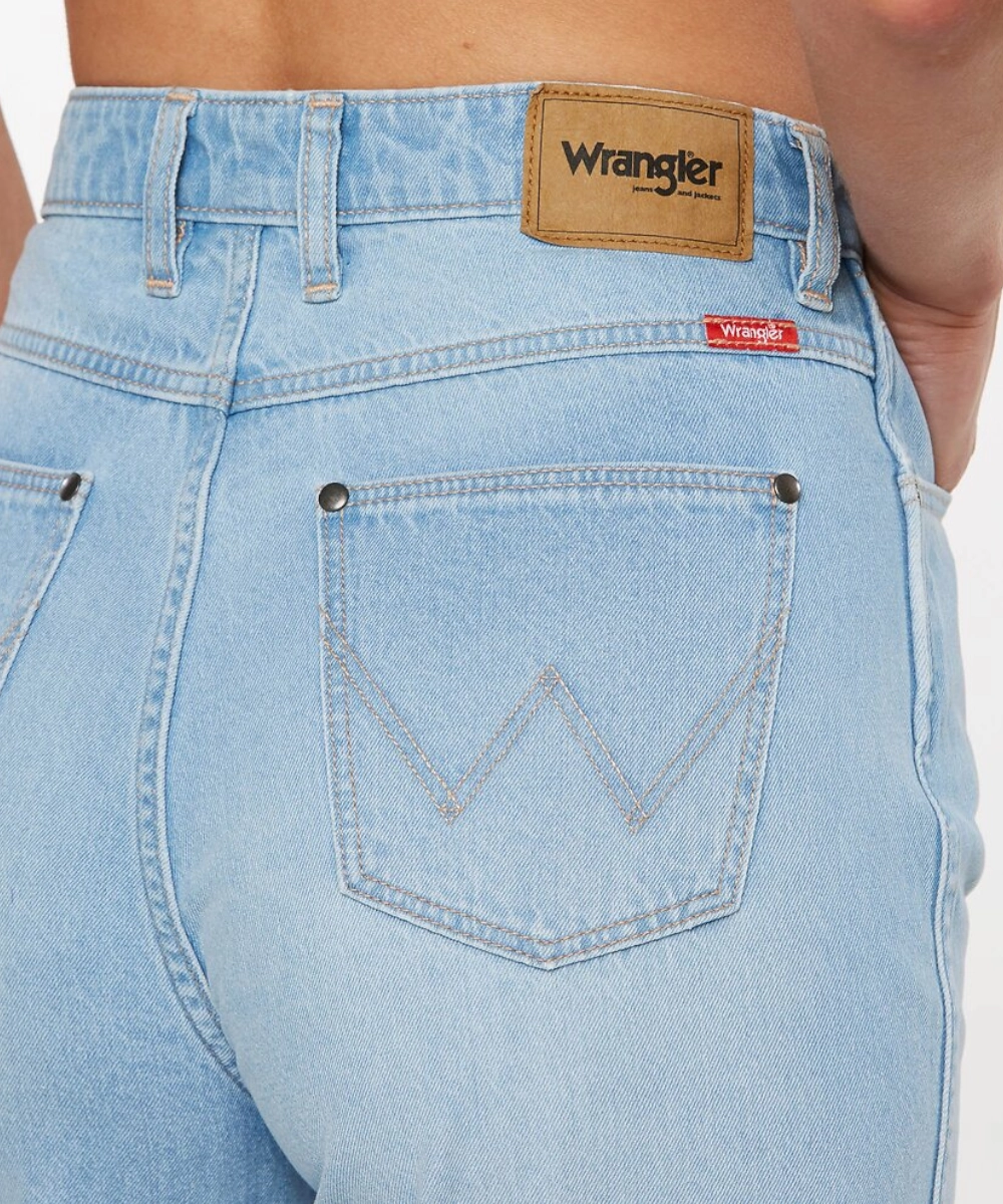 Wrangler Tyler Wide Jeans (Westcoast Blue) Night Charm TearResistant Fabric