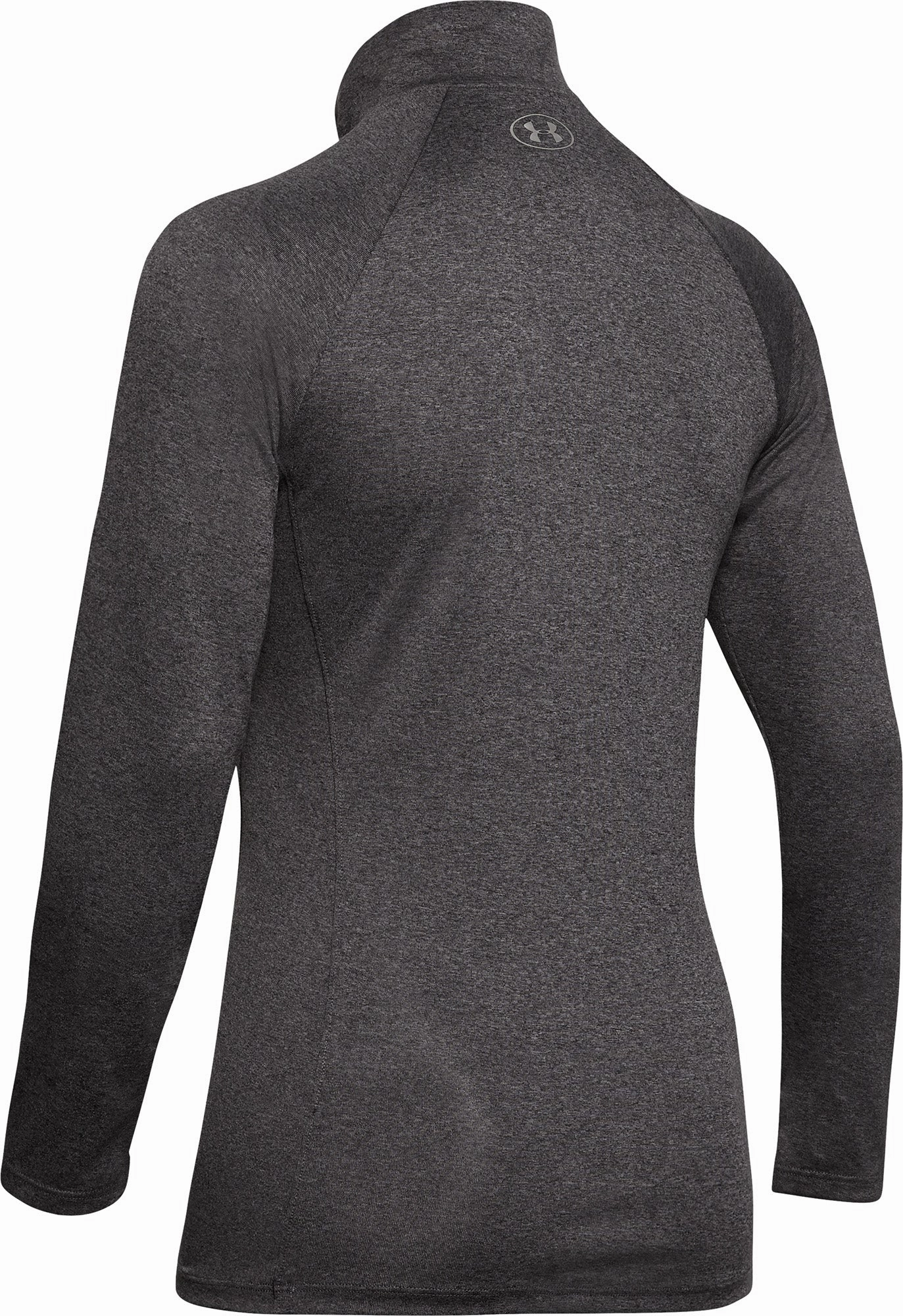 Under Armour Tech Half Zip Long Sleeve Womens Training Top - Grey UVProtection Design Edge