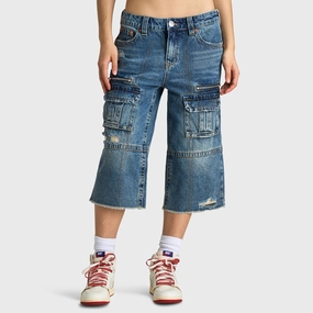 Windproof Fabric AbrasionFreeZone True Religion Women's bobbie Baggy Cargo Capris / Easy Hazel