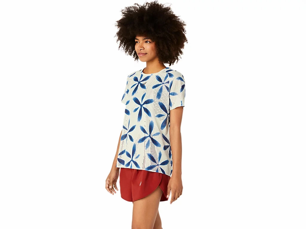 Women's Metarun Shibori SS wrinkle free finish