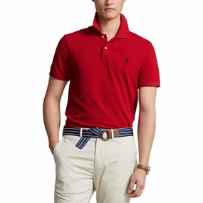 Polo Performance Ralph Lauren Cotton Pique Polo - RL Red Polo Player