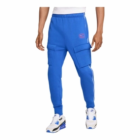 Nike Air Men's Fleece Cargo Pants clean look Nature Glow