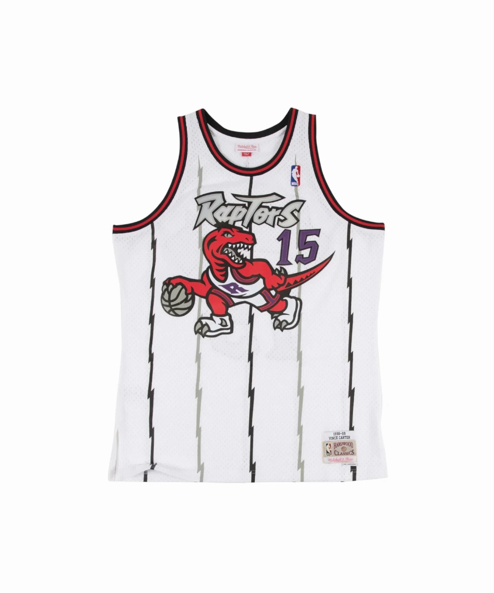 Kid Play Tropical Glow Toronto Raptors Vince Carter 1998 Swingman Home Jersey