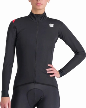 Sportful Fiandre Light NoRain Womens Cycling Jacket - Black Light Insulation Lightweight Packable Build