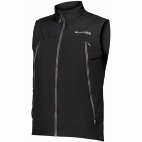 Endura MT500 Freezing Point Mens Cycling Gilet - Black Cozy Fit