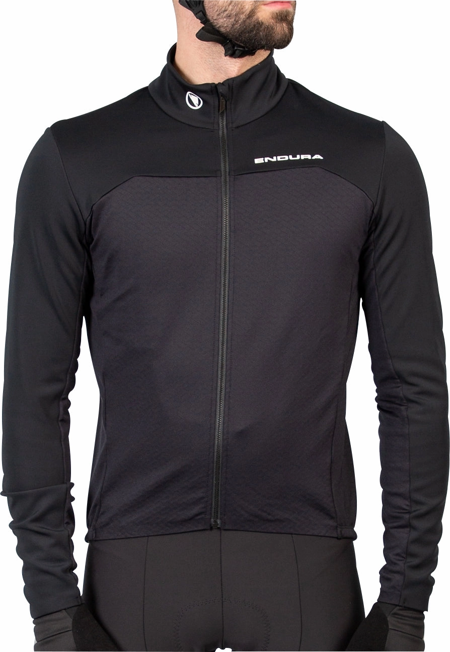 Endura FS260 Pro Roubaix Long Sleeve Mens Cycling Jersey - Black pricing venue