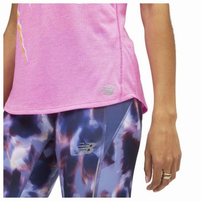 Modern Design BreathableFabric Women's Impact Run Tank Print