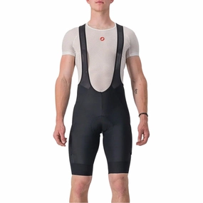 jumpsuit Castelli Unlimited Cargo Mens Cycling Bib Shorts - Black