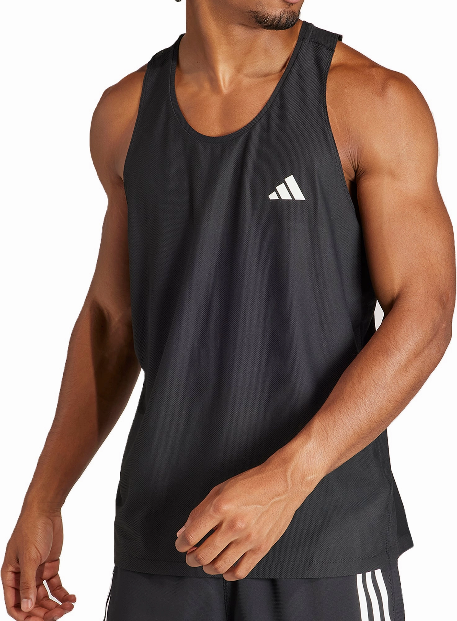 Modern adidas Own The Run Mens Running Vest - Black