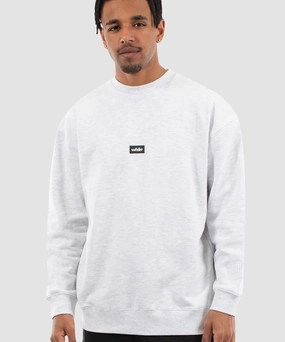 Parisian Chic WNDRR Kingsland Crew Sweat (White Marle)