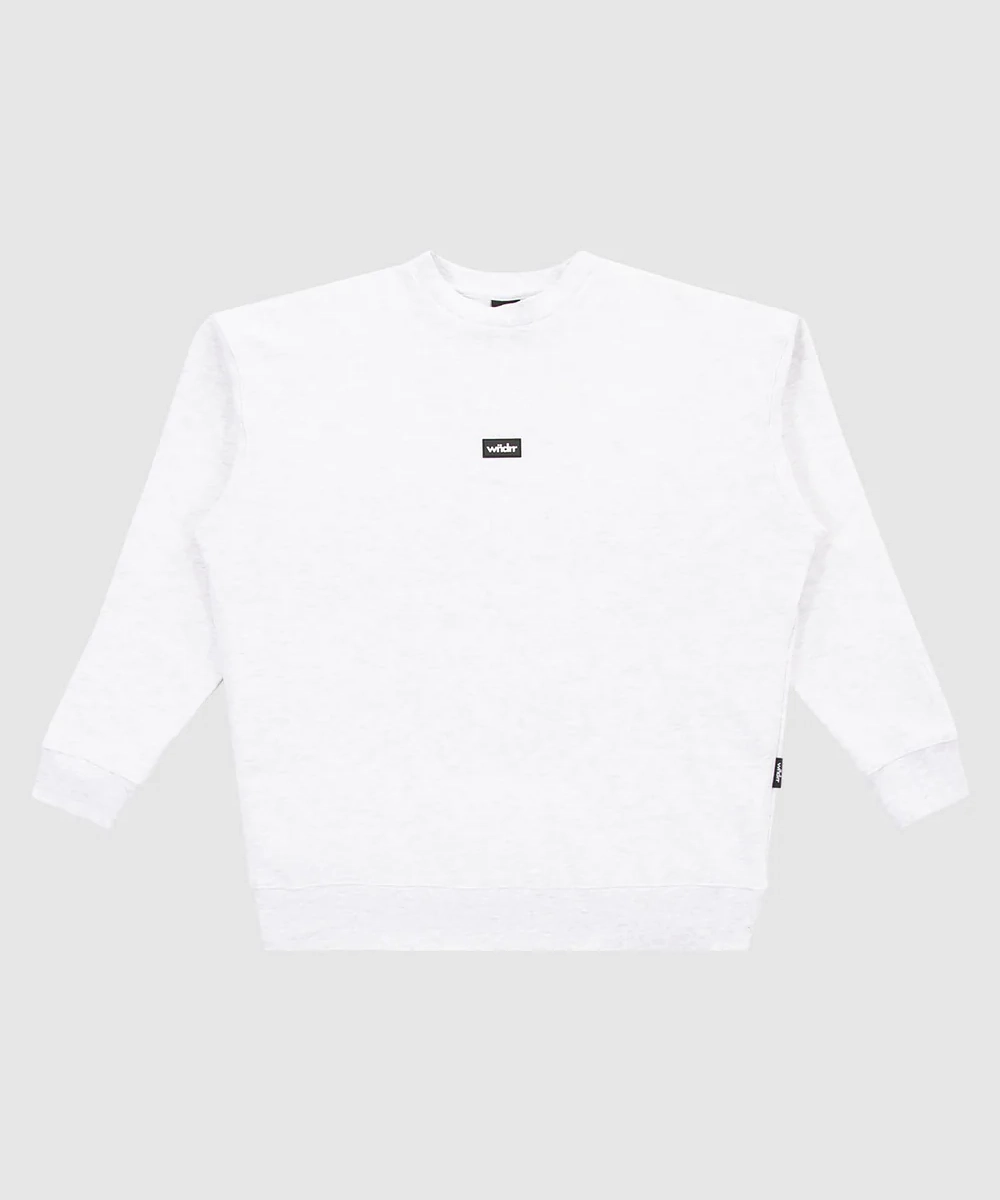 Joy Mood UV Protection WNDRR Kingsland Crew Sweat (White Marle)