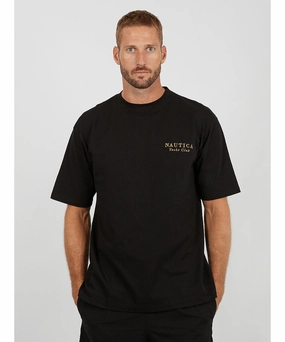 Nautica Federation Heavyweight Tee (Black) Snow Core Evening Chic