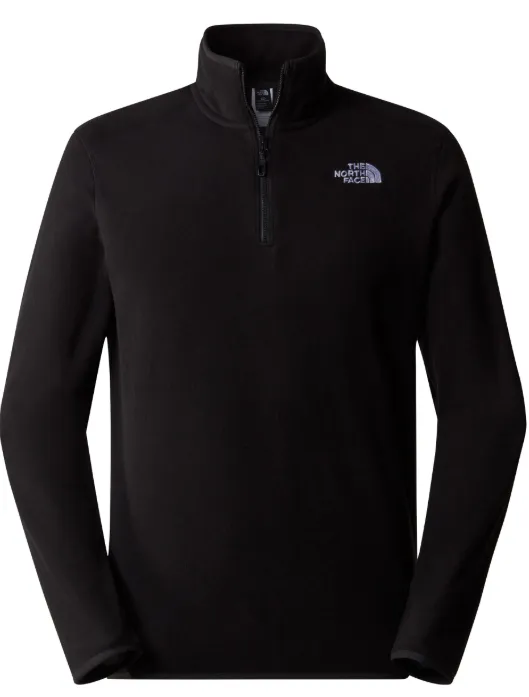 Concert Vibe The North Face Ladies 100 Glacier Quart Zip Fleece | BLACK
