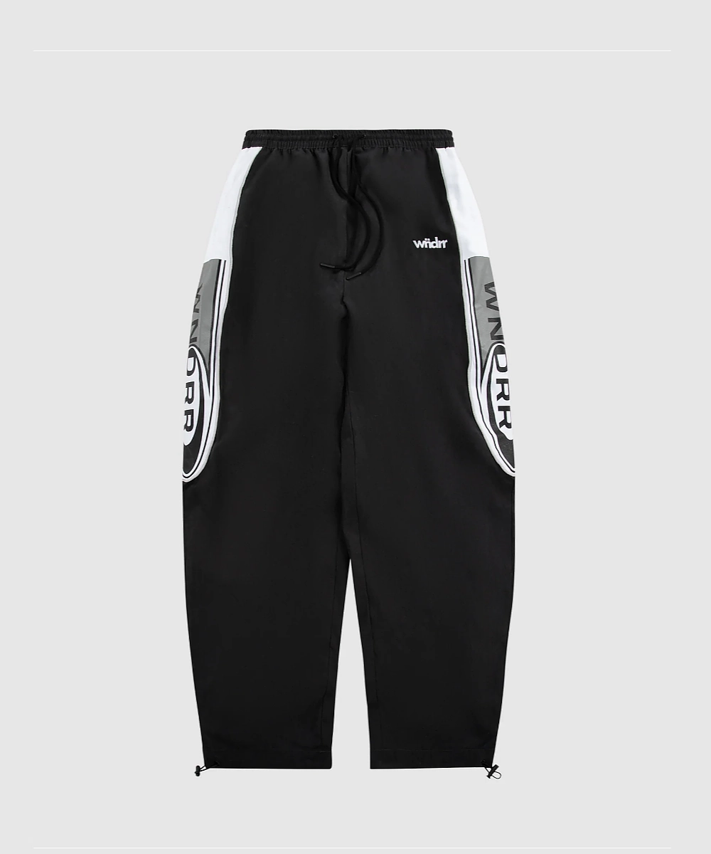 Elegant Glow WNDRR Station Sport Trackpant (Black/Grey)