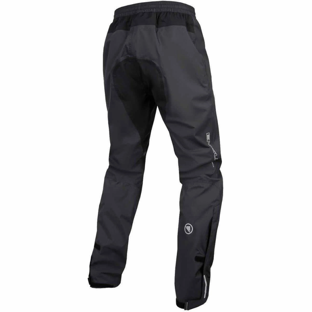 LowProfileWaistband Perfect Shape Endura Hummvee Waterproof Mens Cyling Trousers - Black