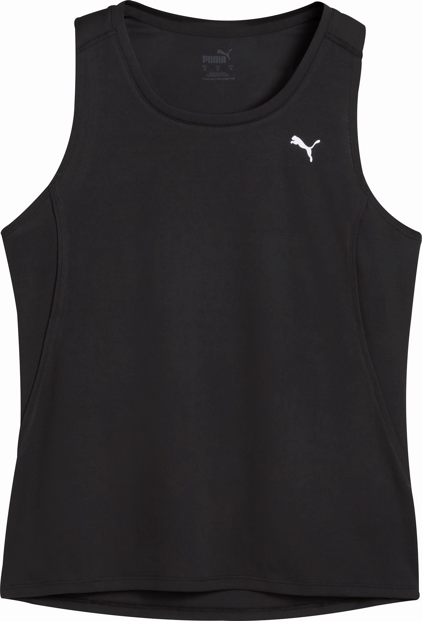 Trust Status Puma Velocity Womens Running Vest Tank Top - Black