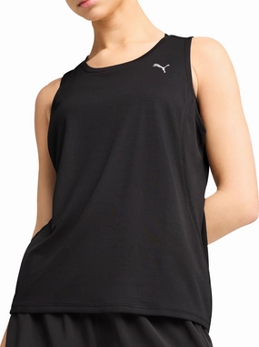 Puma Velocity Womens Running Vest Tank Top - Black suitable for informal gatherings