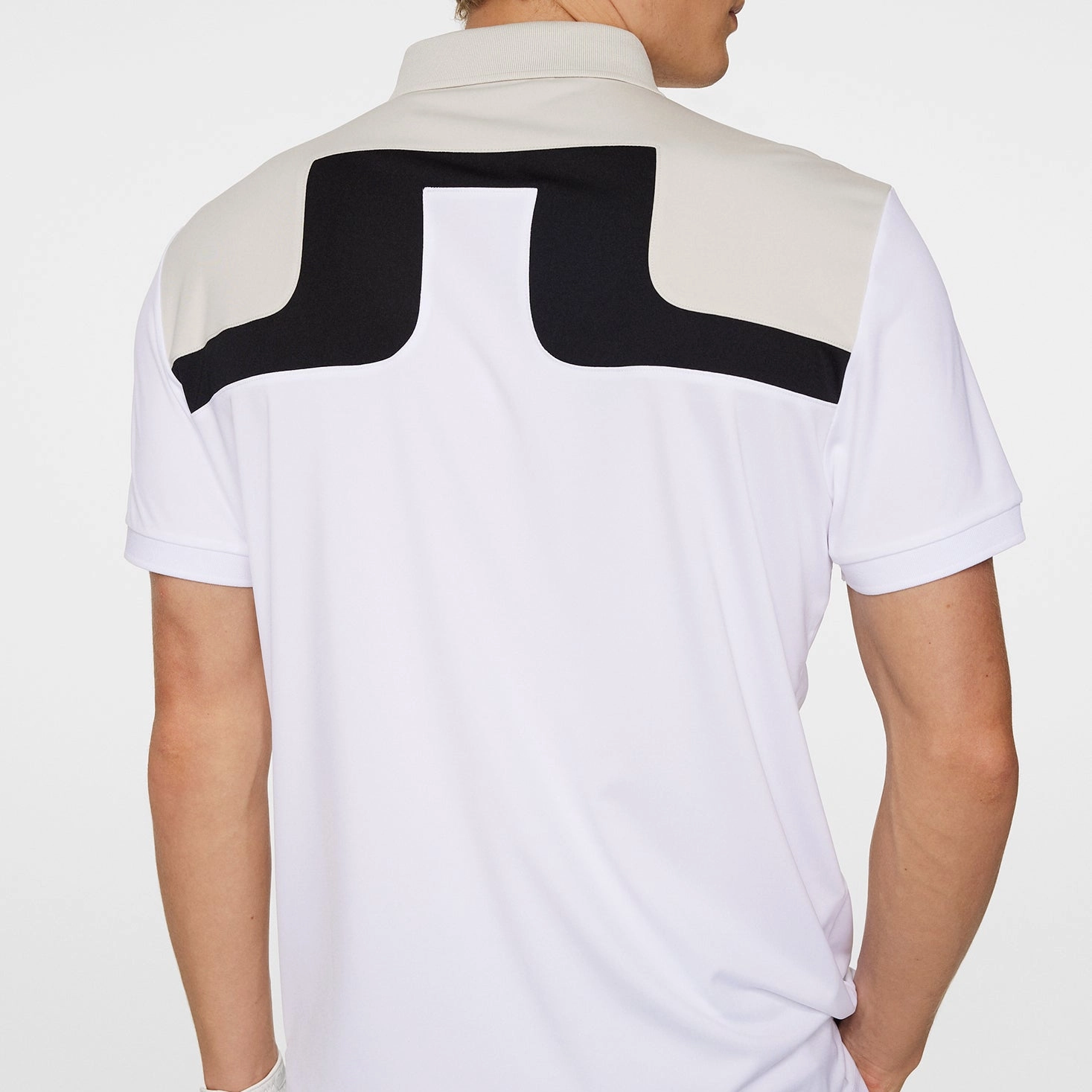 Fashionable Fit J.Lindeberg Jeff Golf Polo Shirt - White