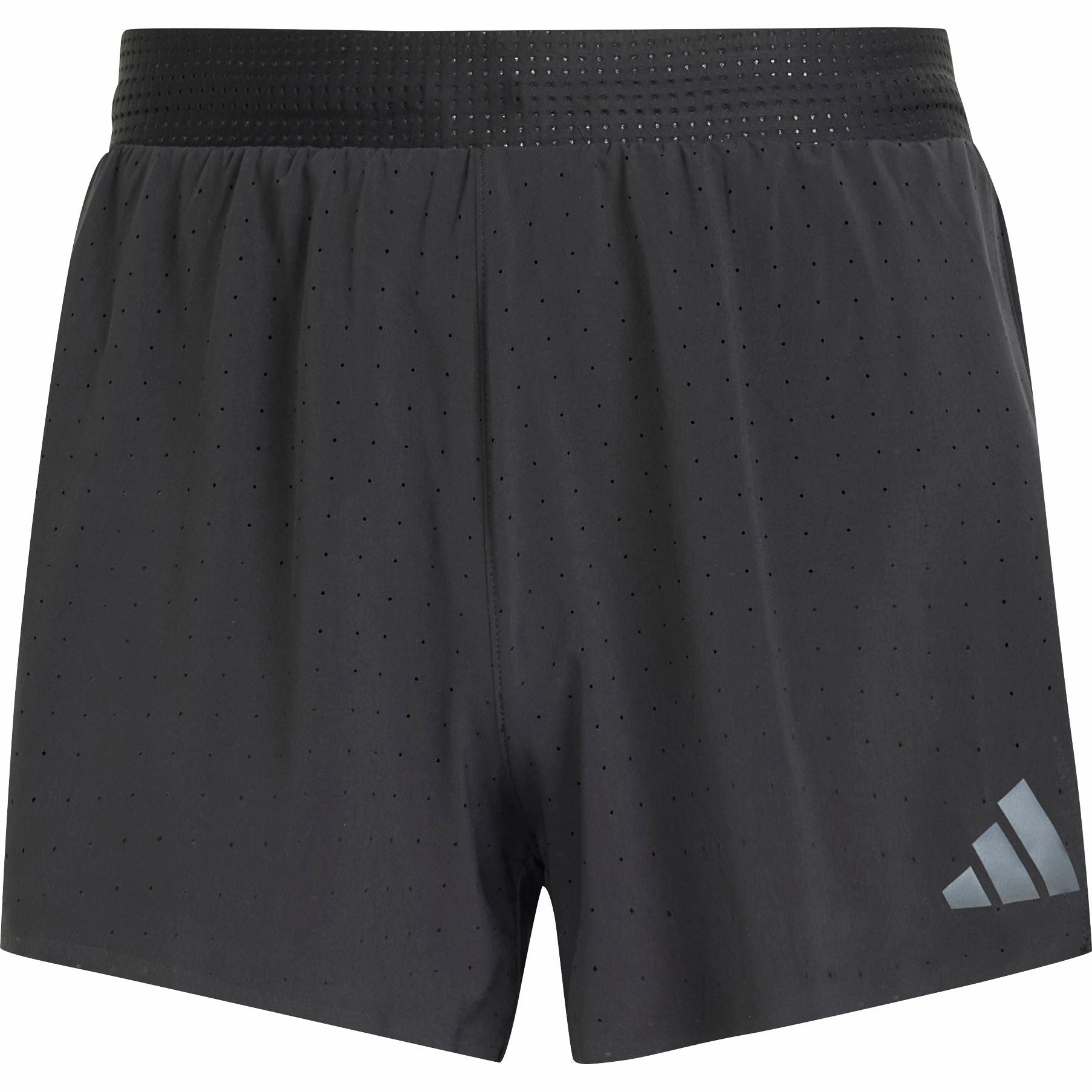 adidas Adizero Mens Split Running Shorts - Black men's clothing Quick Drying Fabric