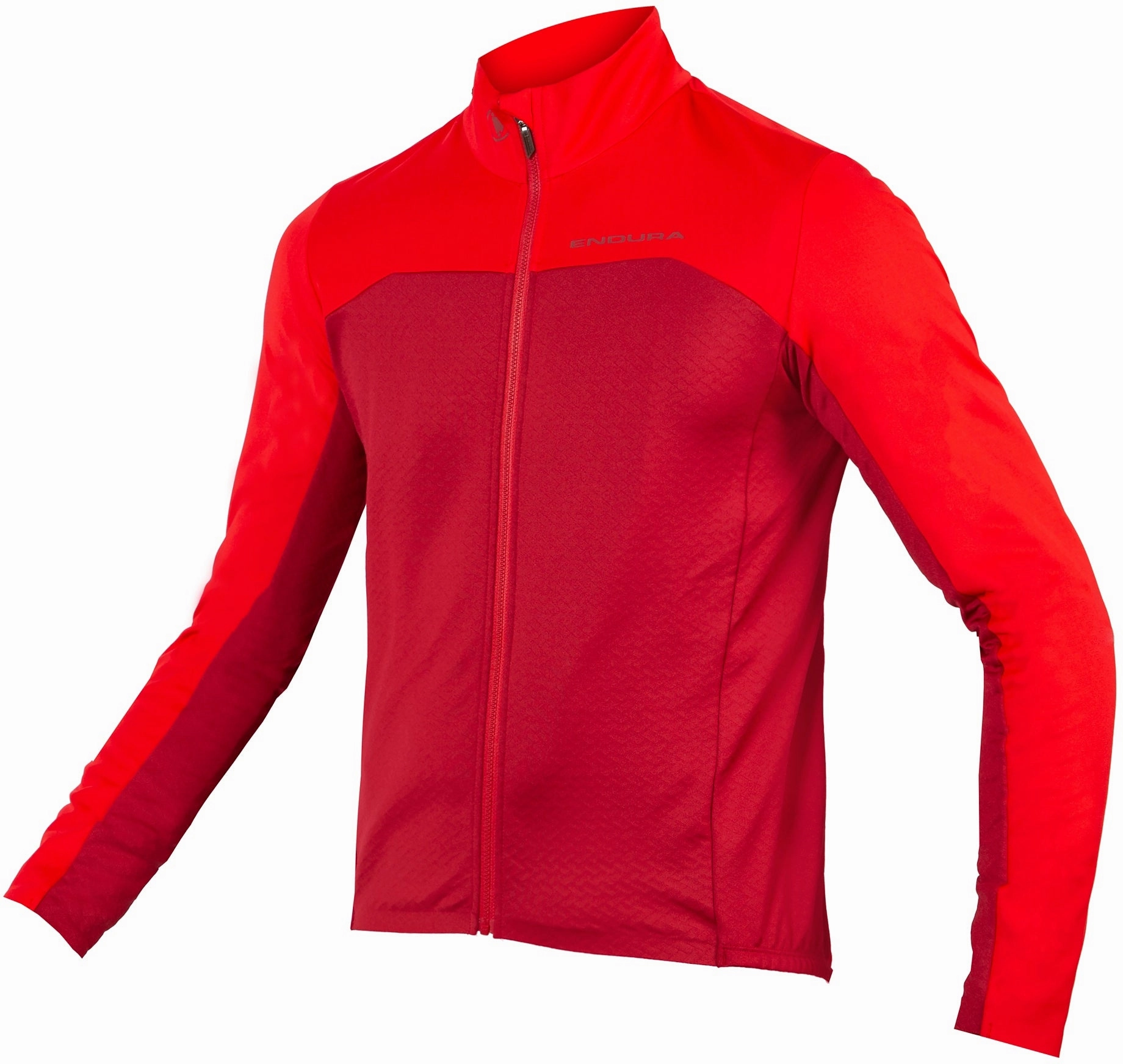 Endura FS260 Pro Roubaix Long Sleeve Cycling Jersey - Red ethnic EcoFriendlyBlends