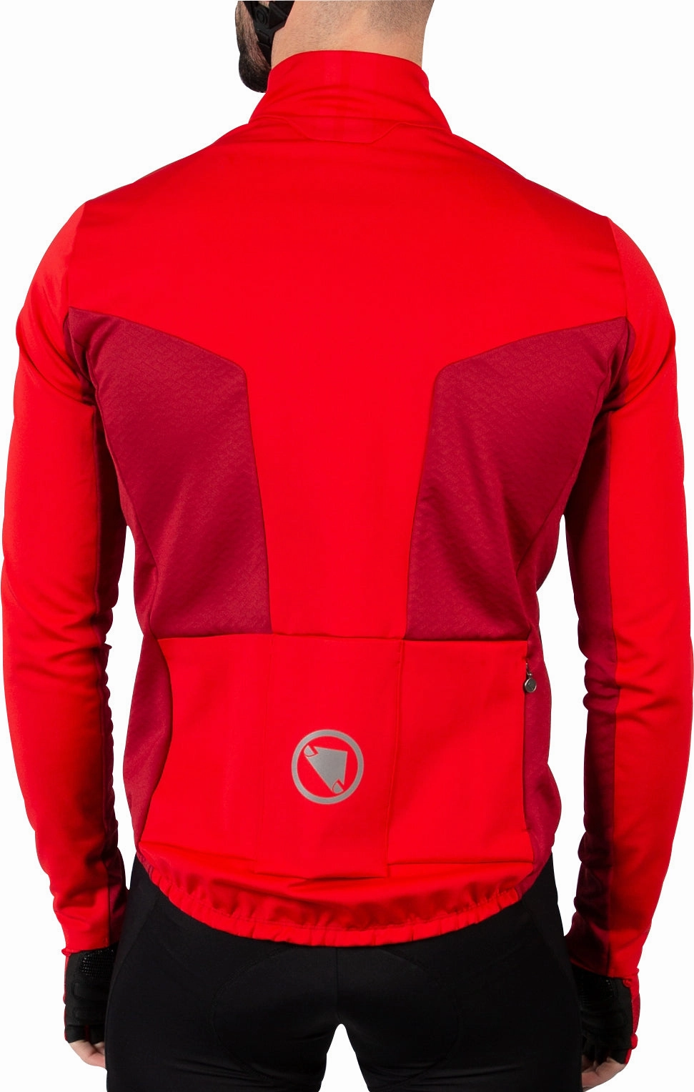 Endura FS260 Pro Roubaix Long Sleeve Cycling Jersey - Red pedicure