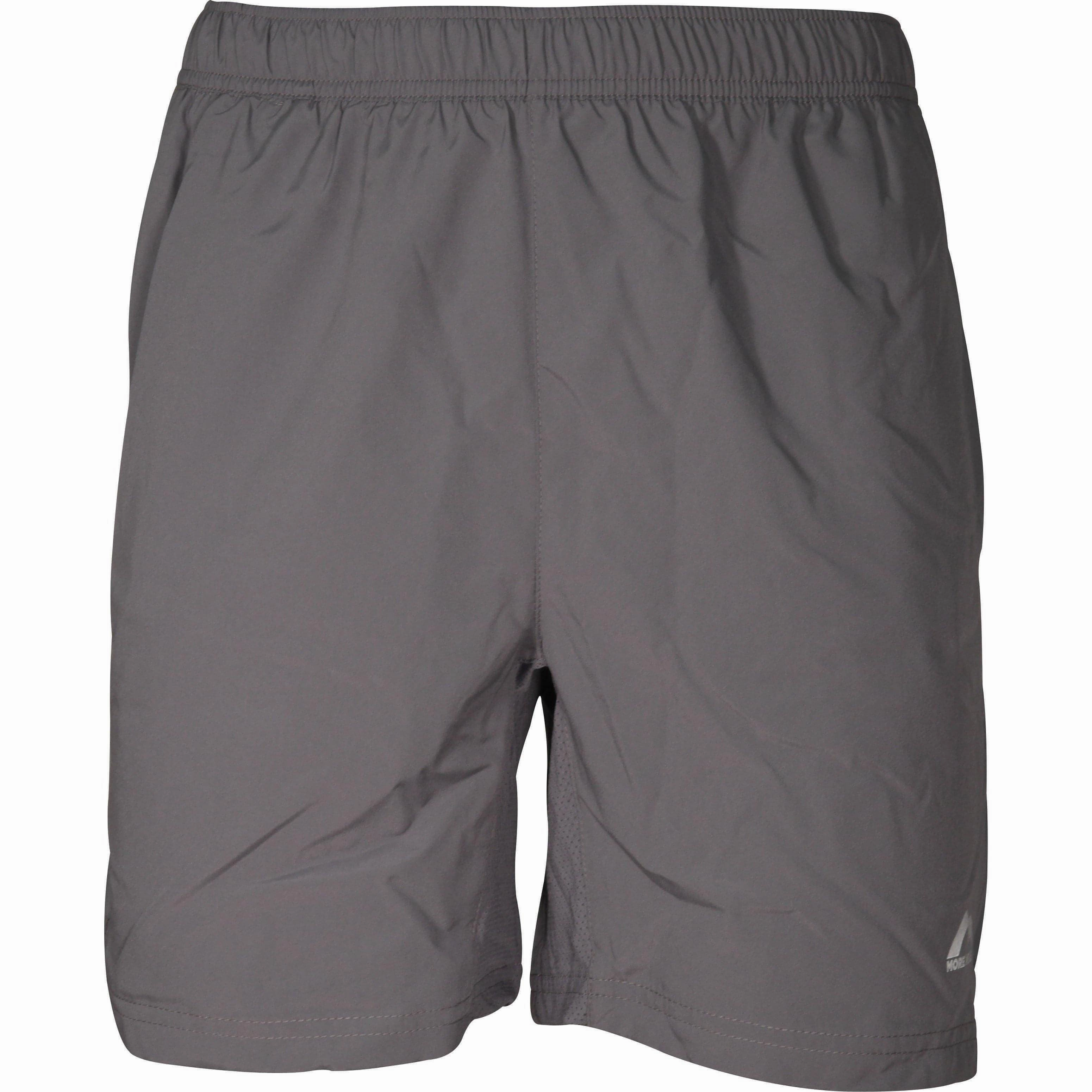 Tagless Neckline More Mile Aspire 7 Inch Mens Running Shorts - Grey