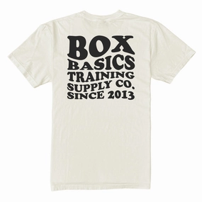 Box Basics Supply Co. Tee Reinforced Shoulder Stitching