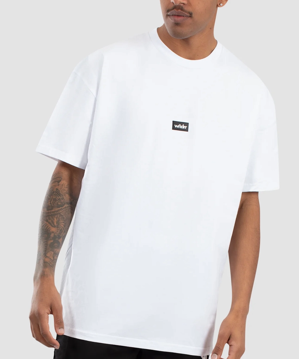 WNDRR Hoxton Vintage Fit Tee (White) Fresh Glow