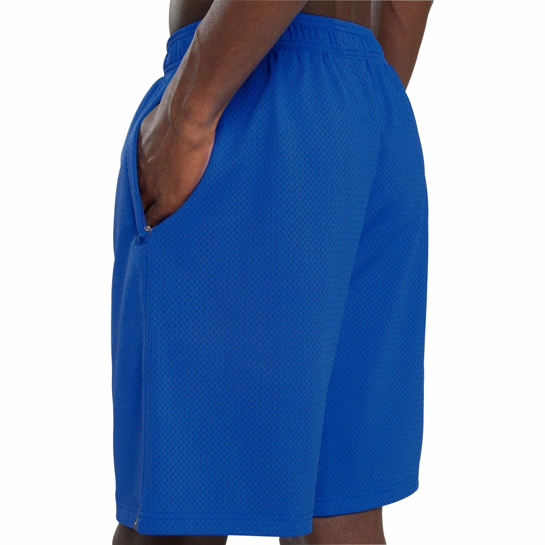 Gymshark Element 9 Inch Mesh Mens Training Shorts - Blue Glitter Fit