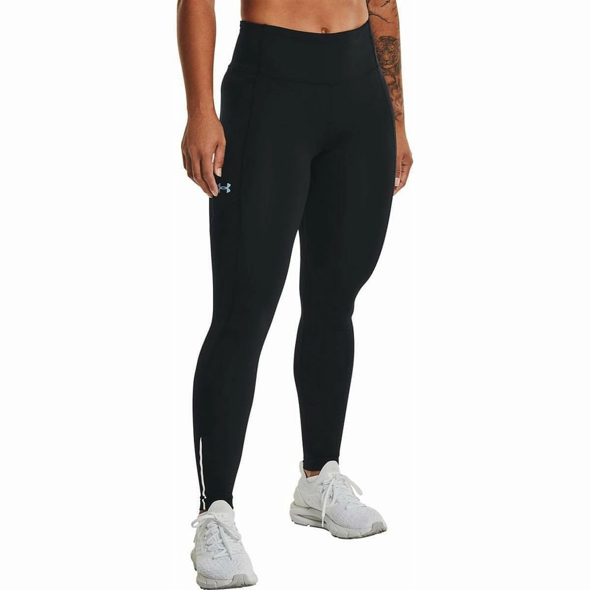 Under Armour Fly Fast 3.0 Womens Long Running Tights - Black Elasticized