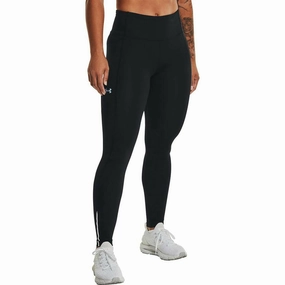 Under Armour Fly Fast 3.0 Womens Long Running Tights - Black Elasticized