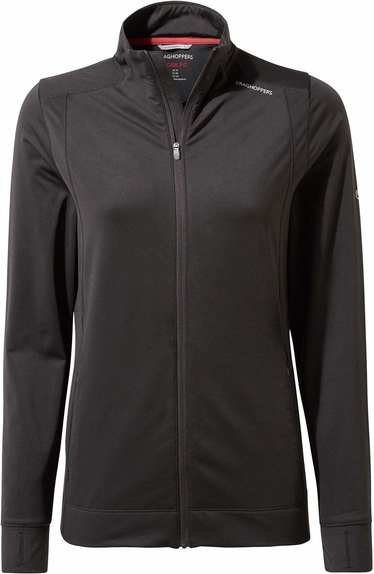Craghoppers NosiLife Florian Womens Jacket - Grey Abrasion Proof Edging Chill Day Layer