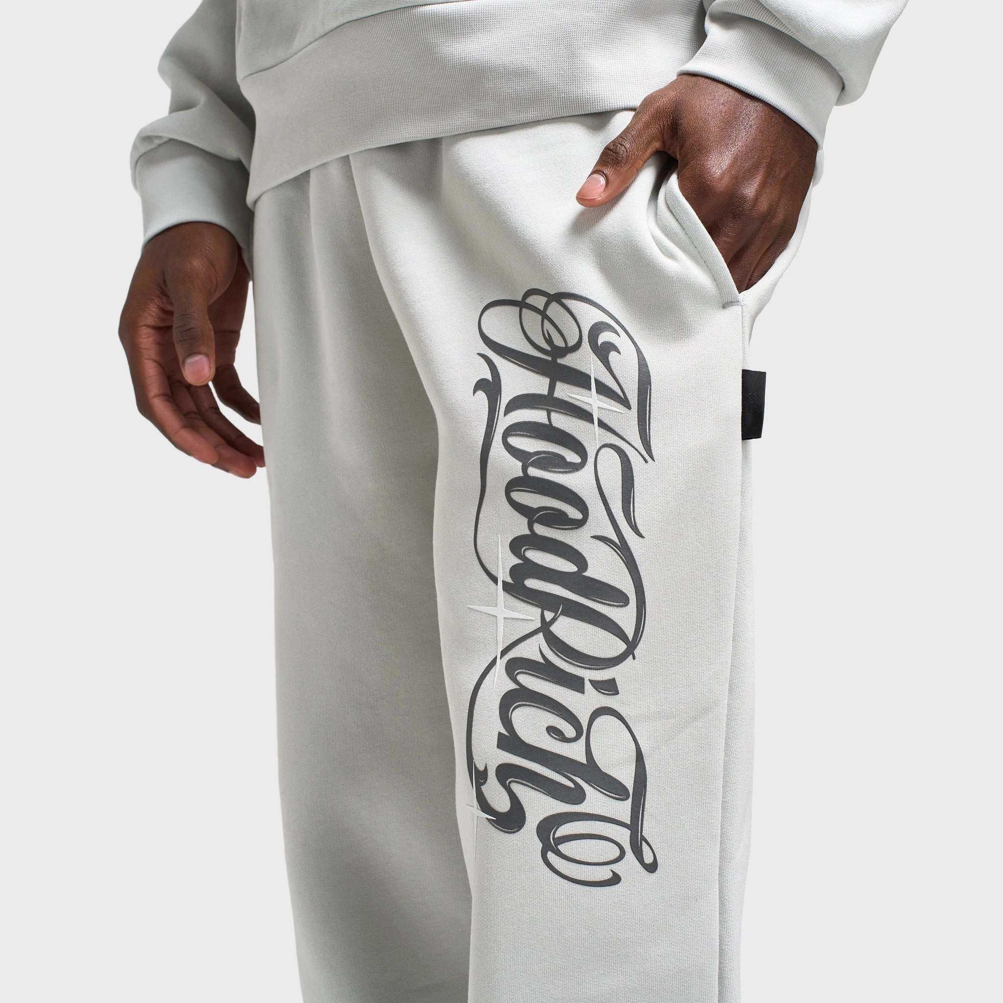 QuickReleaseFastenings Hoodrich Legacy Oversized Joggers Dawn Blue / Lava Smoke - Anthracite