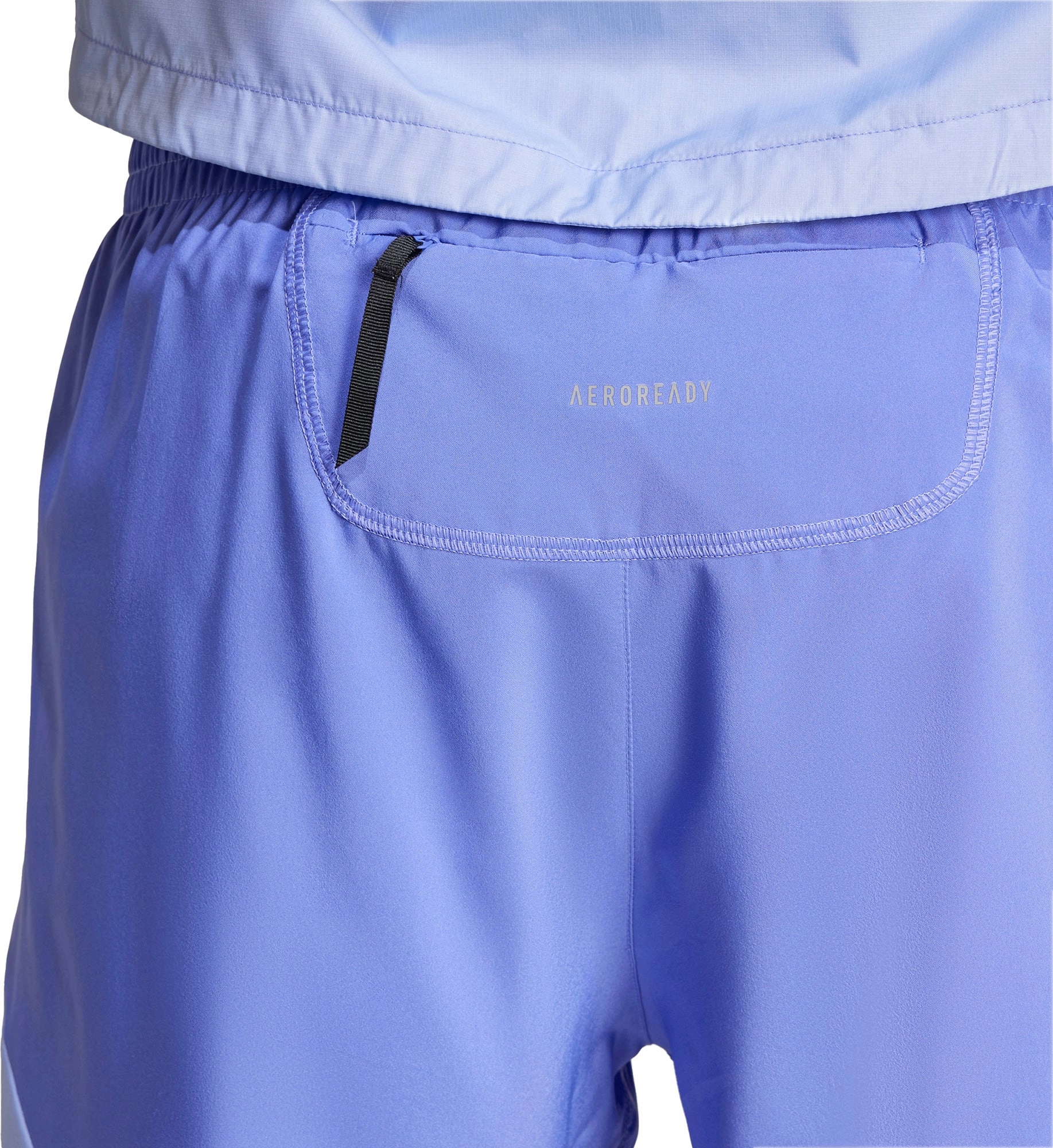 adidas Own The Run 5 Inch Mens Running Shorts - Blue Durable Material DoubleStitchedSeams