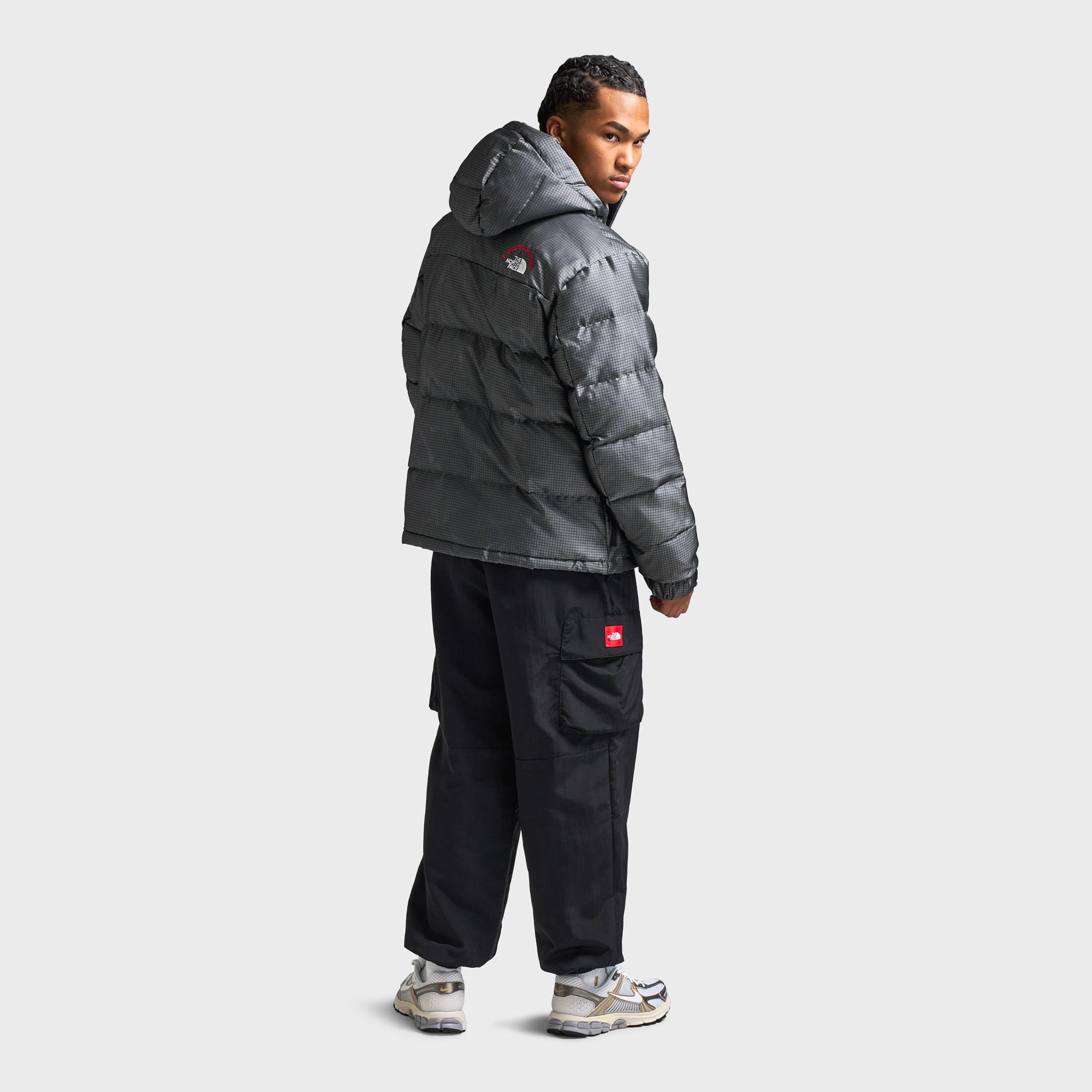 The North Face HMLYN 30th Anniversary Parka / Moonstone Grey High Flexibility 360 Degree Mobility Fit