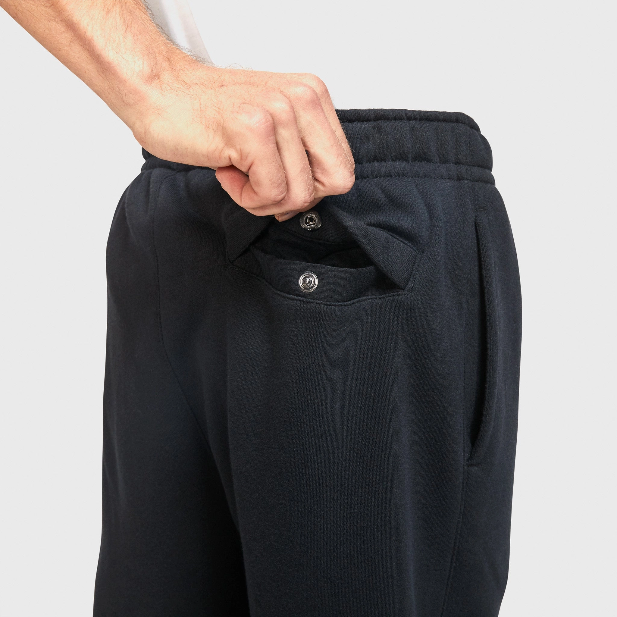 Nike Club Fleece Joggers Black / Black - White convenience venue
