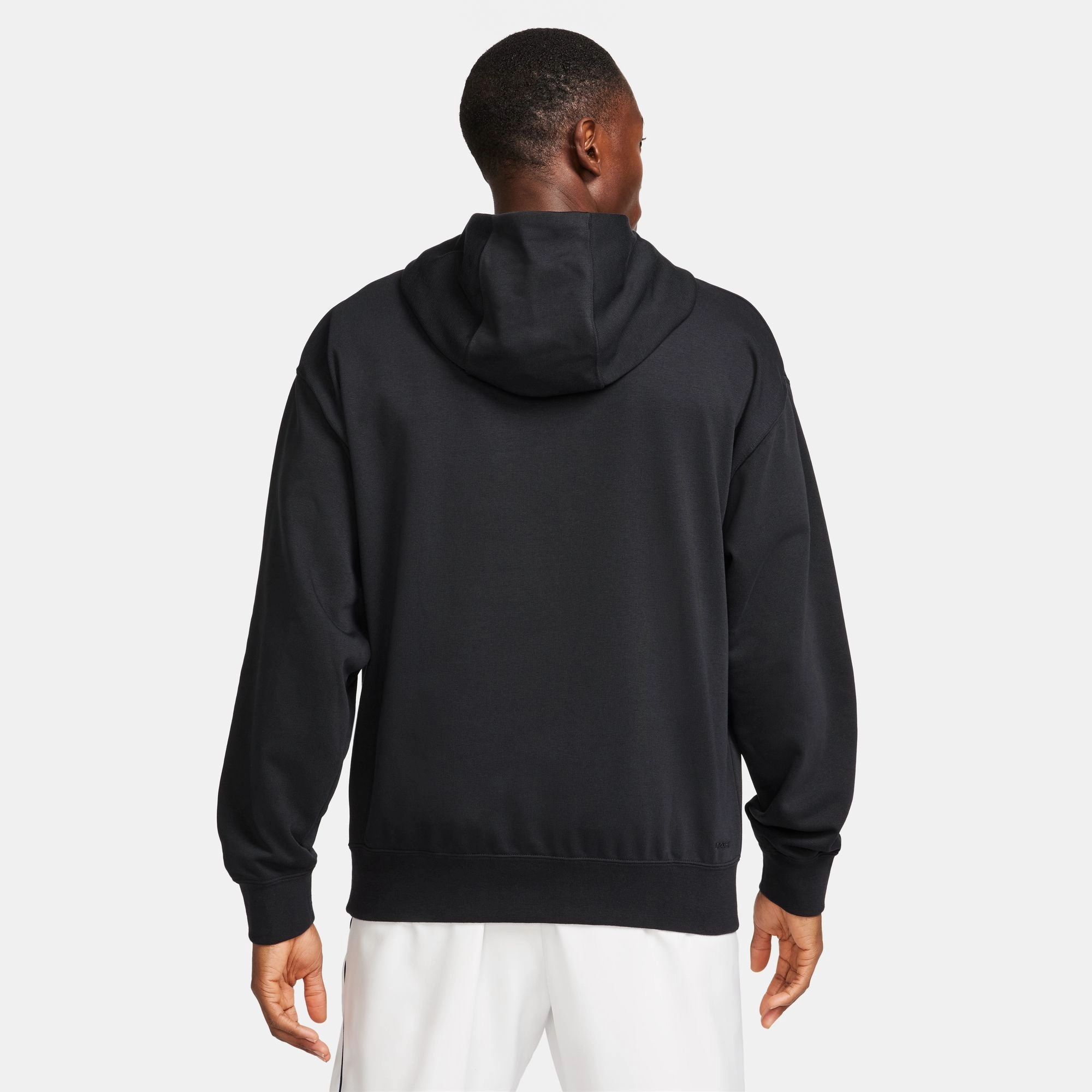 Nike Men's Dri-FIT Track Club Hoodie Black / Summit White Minimal Mood