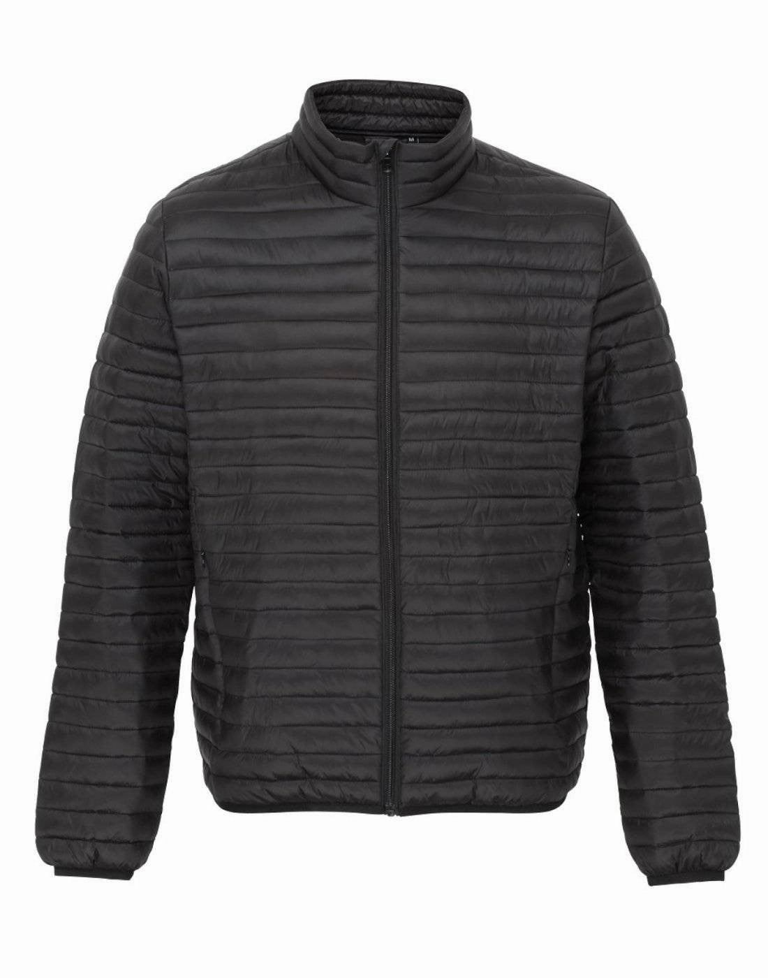 Men's Tribe Fineline Padded Jacket | BLACK NonSlipGrip Design Edge