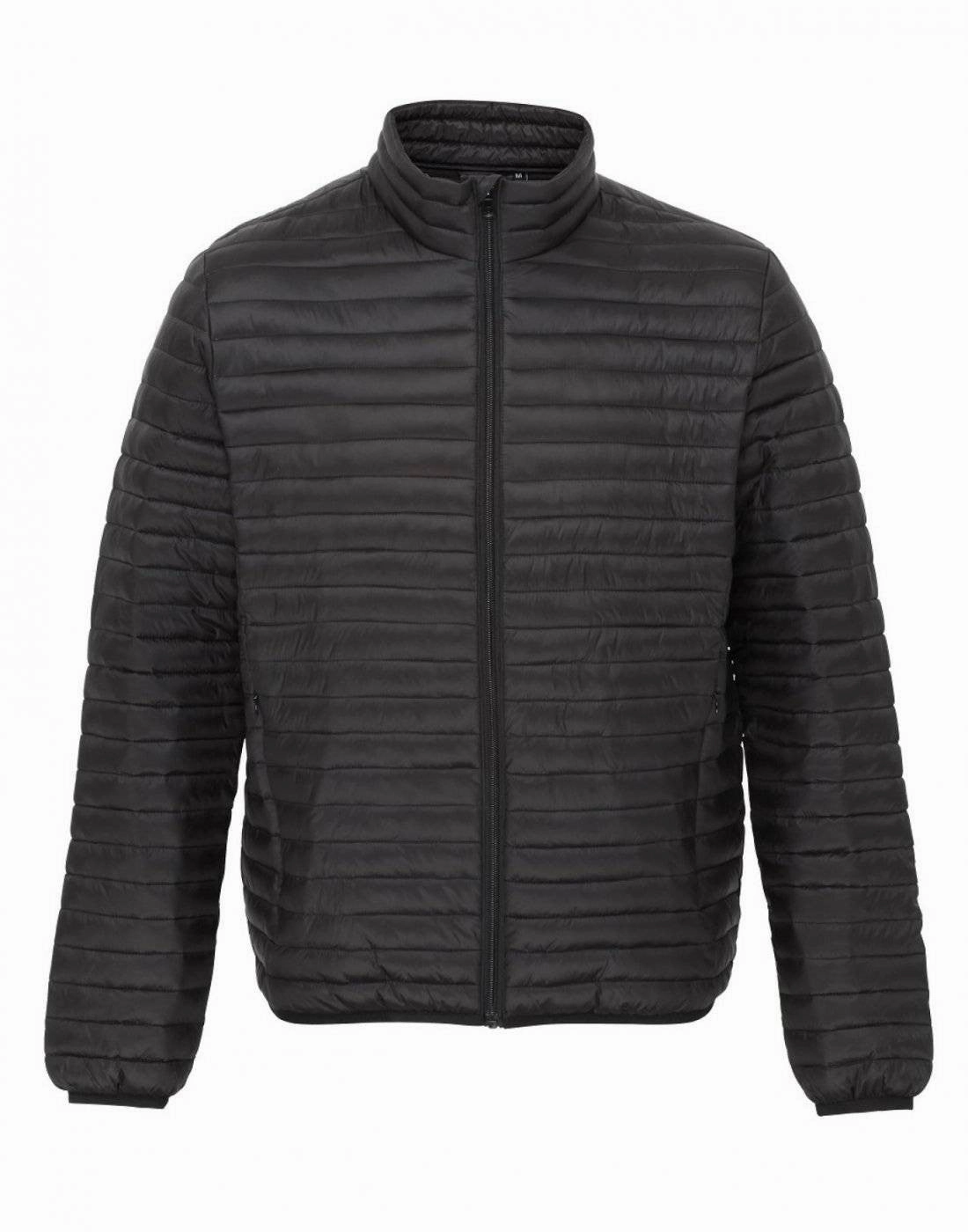 Party Guest NonIrritating Men's Tribe Fineline Padded Jacket | BLACK
