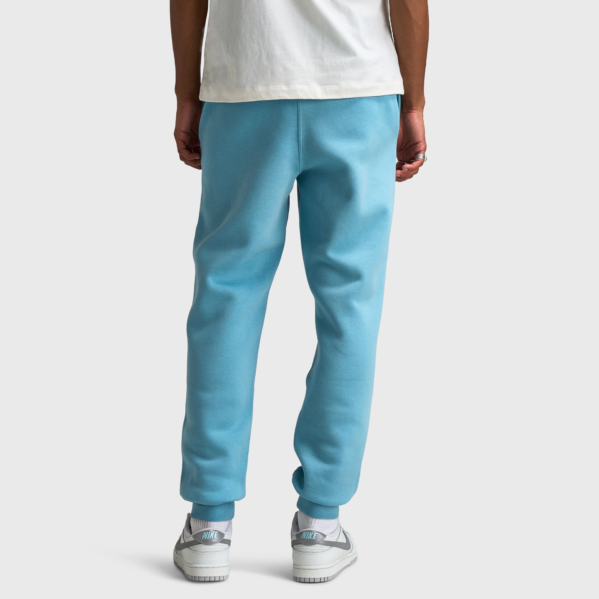 Nike Club Fleece Joggers Denim Turq / White ComfortFit