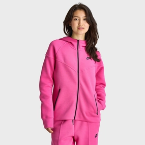 Many Pockets Nike Sportswear Women's Tech Fleece Windrunner Full Zip Alchemy Pink / Black