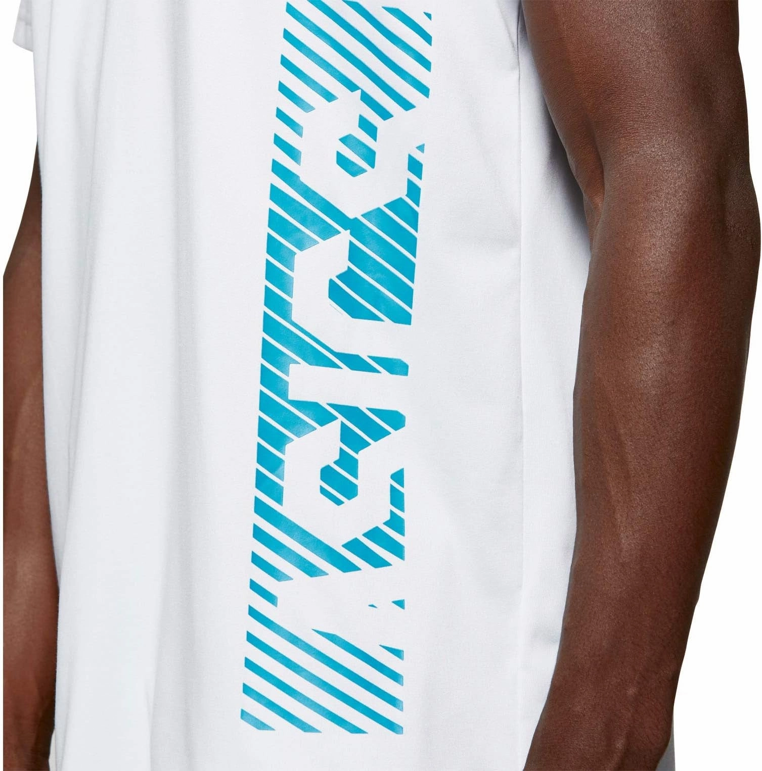 Comfortable and Chic Functional Wear Asics Solution Dye GPX Short Sleeve Mens Running Top - White