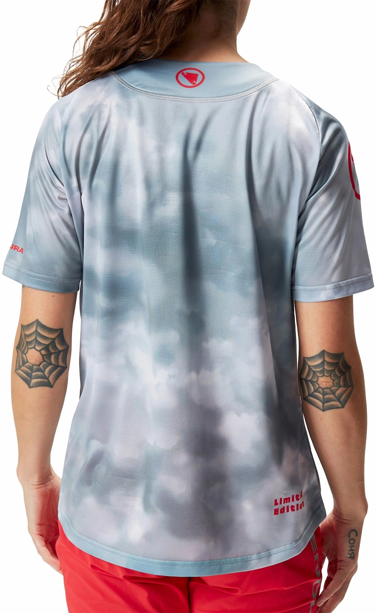 Endura Cloud LTD Short Sleeve Womens Cycling Jersey - Grey Charm