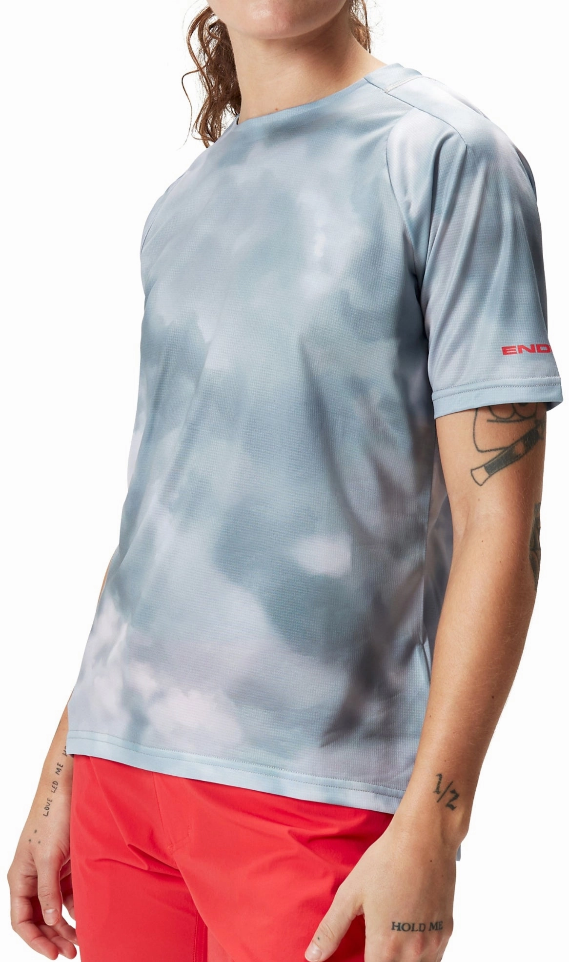 Endura Cloud LTD Short Sleeve Womens Cycling Jersey - Grey Breathable Iconic