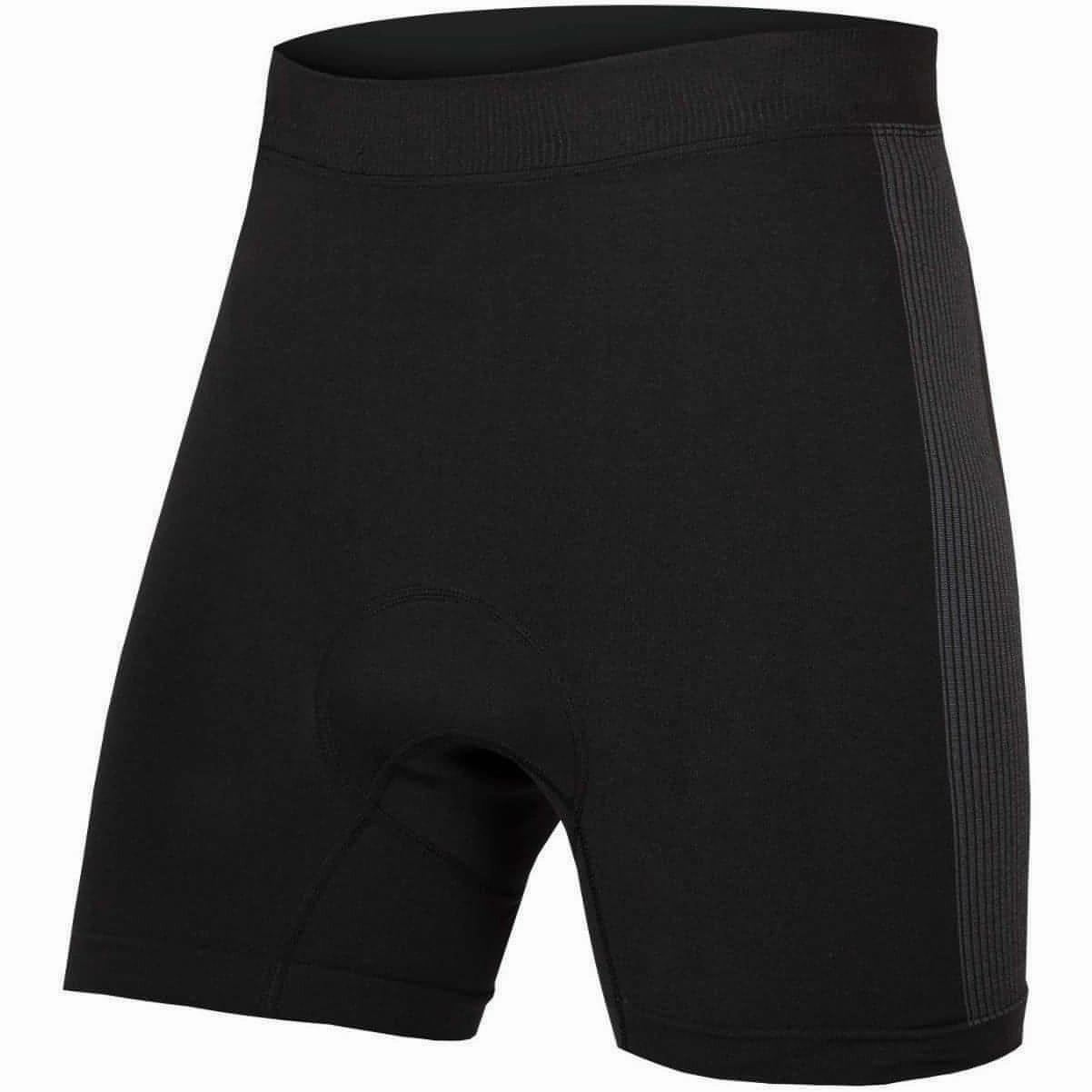 Ergonomic Articulated Cut Endura Engineered Padded II Mens Cycling Undershorts - Black