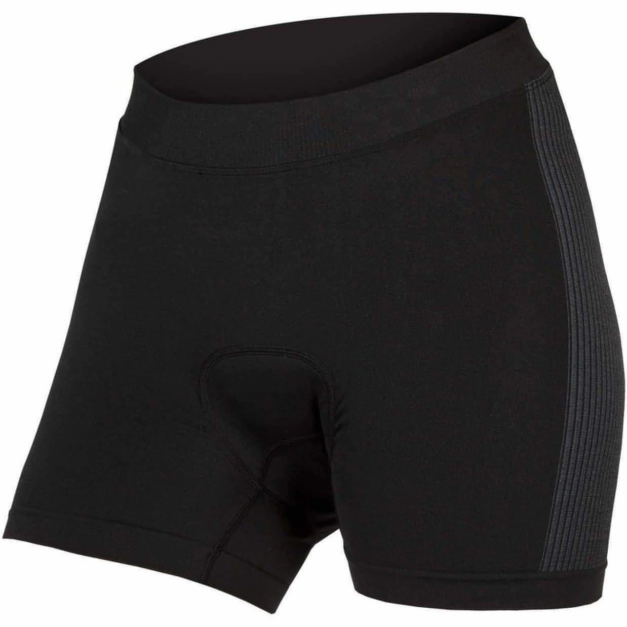 Quick Dry Inner Layer UVProtective Outer Layers Endura Engineered Padded II Womens Cycling Undershorts - Black