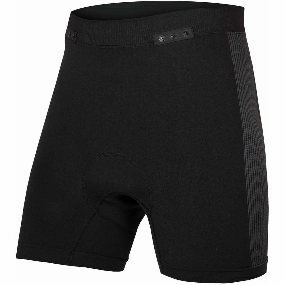 Endura Engineered Padded Mens Undershorts With ClickFast - Black Anti-pilling