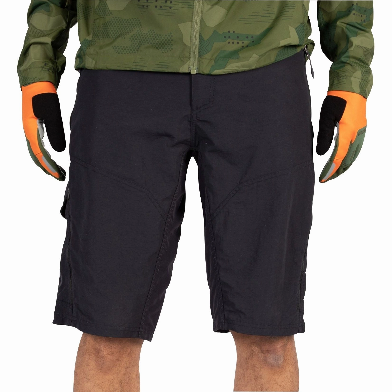 ethnic UVProtection Endura Hummvee Mens Baggy Cycling Shorts With Liner - Black