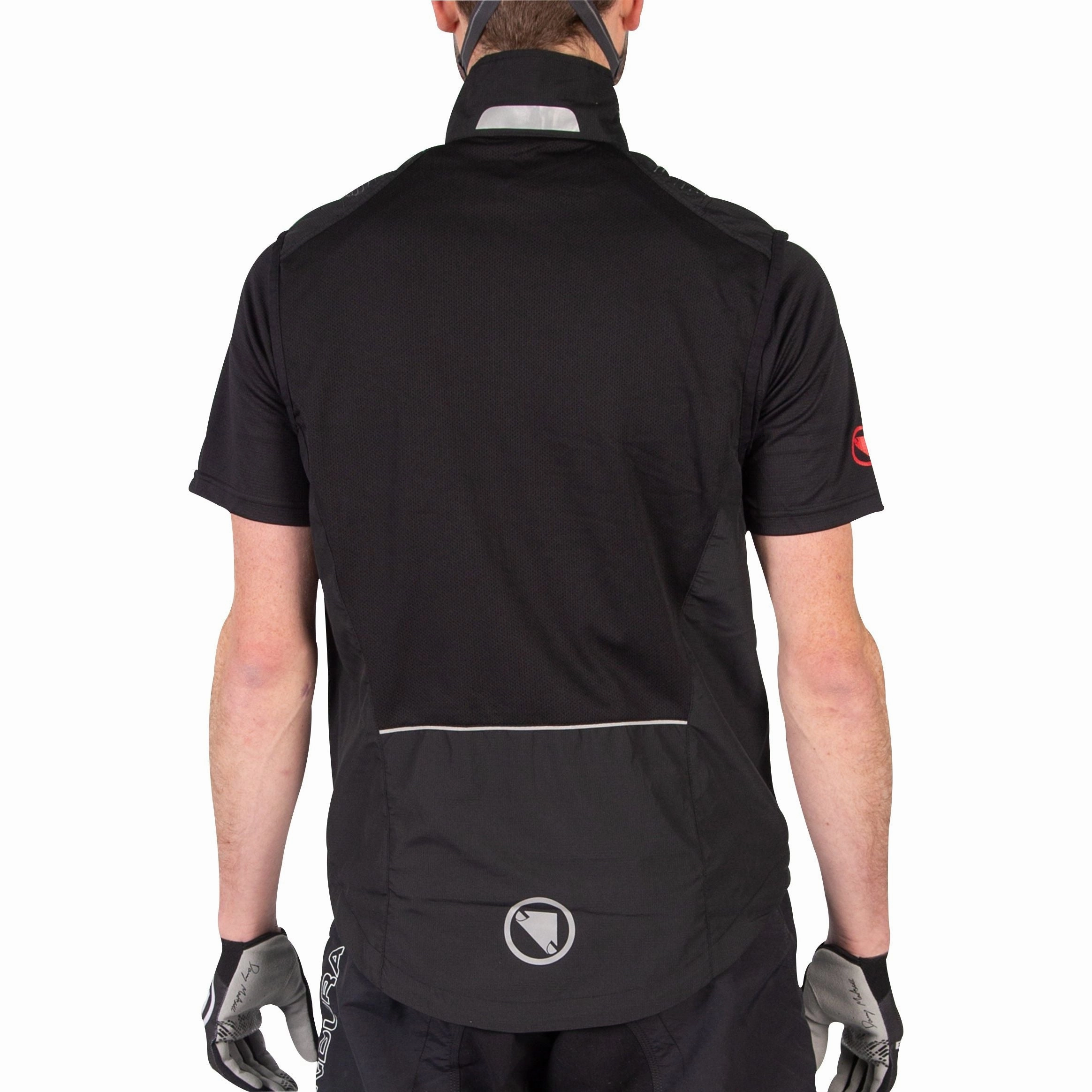 Patch Endura Hummvee Mens Cycling Gilet - Black